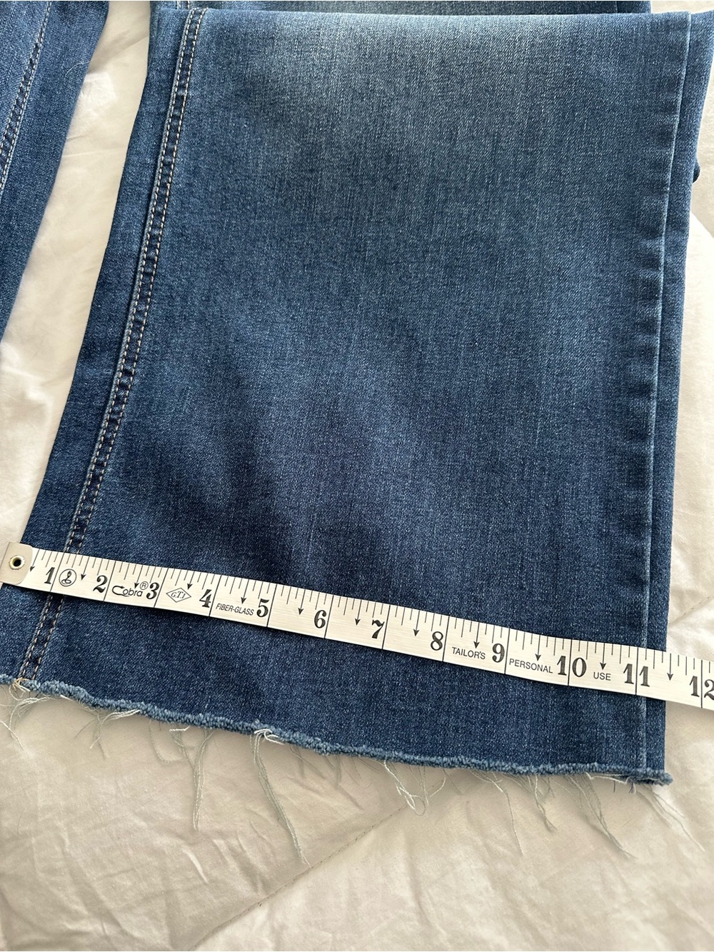 OAT New York Wide-Leg Jeans Raw Hem size 8/29 - Picture 7 of 10